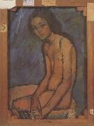 Amedeo Modigliani Nu assis (mk39) USA oil painting artist